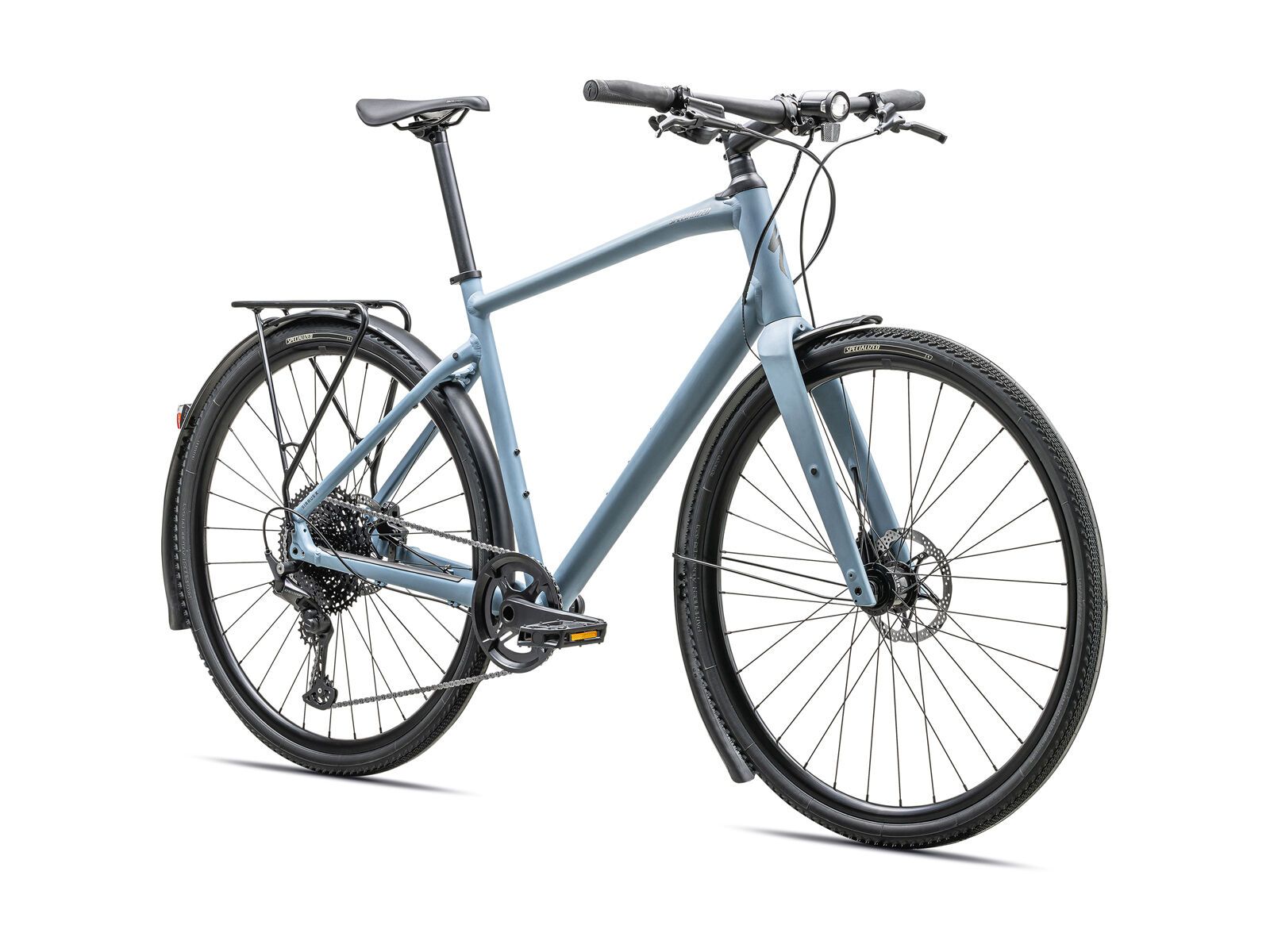 Specialized Sirrus X 4.0 EQ, satin storm grey/charcoal reflective - Bild 2