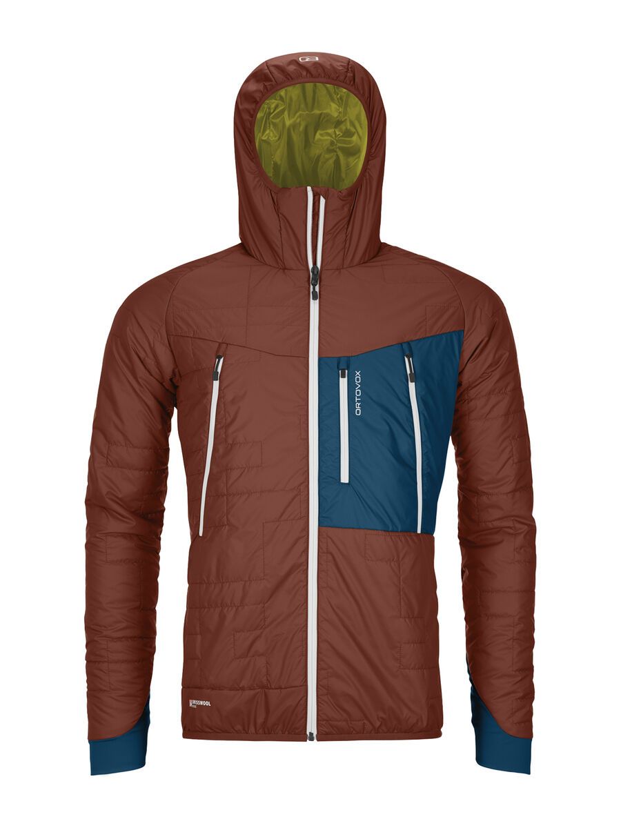 Ortovox Swisswool Piz Boè Jacket M, clay orange - Bild 1