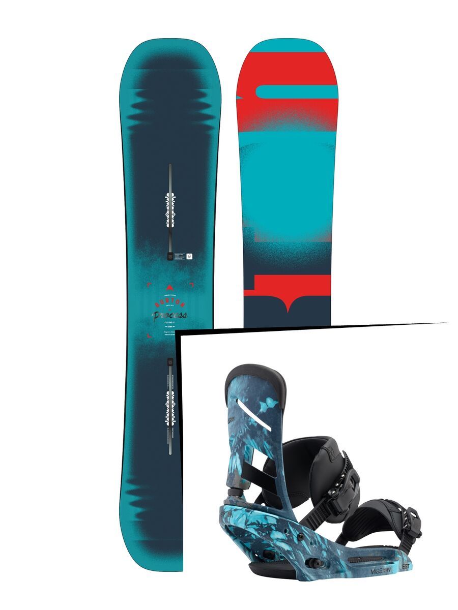 Set: Burton Process Flying V 2017 +  Mission EST (1712897S) - Bild 1