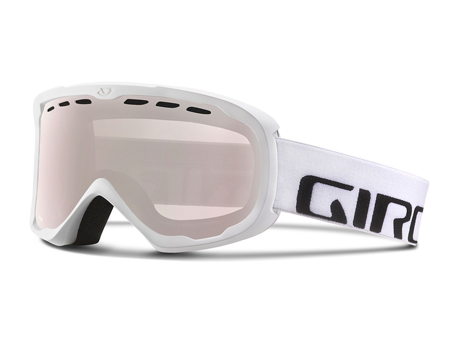 Giro Score, white wordmark/Lens: rose silver - Bild 1