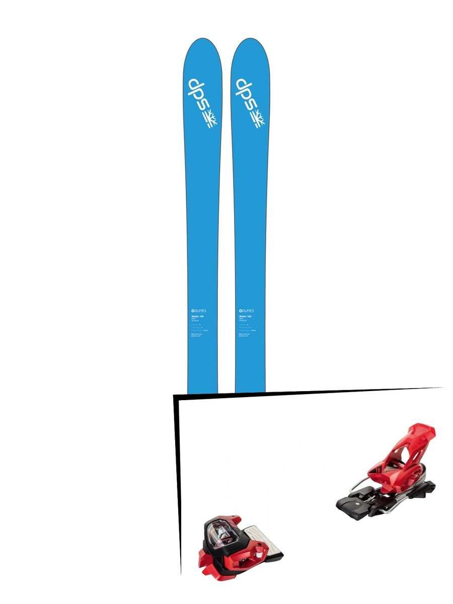 Set: DPS Skis Wailer 106 2017 + Tyrolia Attack² 18 X GW (2020442) - Bild 1