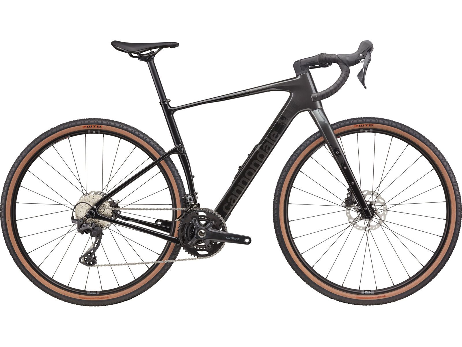 Cannondale Topstone Carbon 3 GRX 2x, smoke black - Bild 1