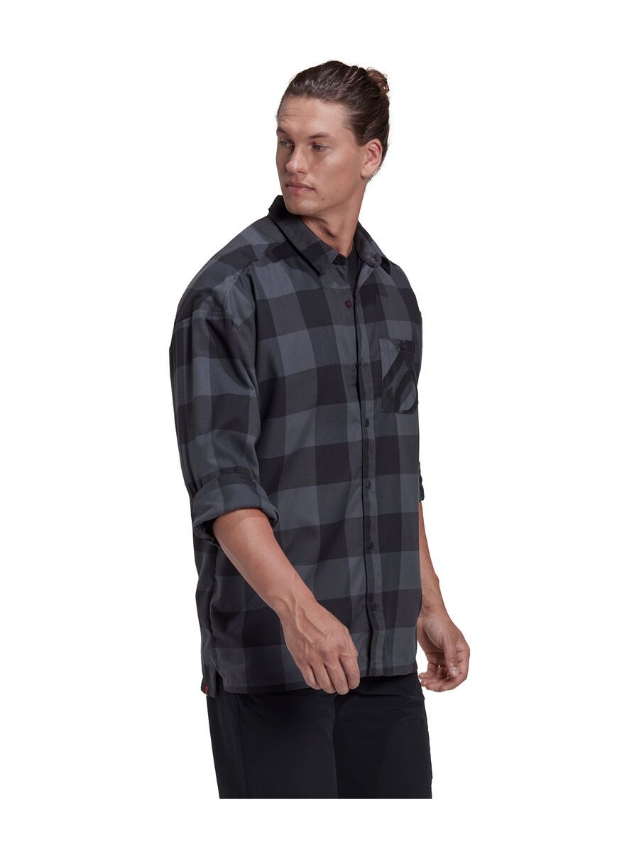 Five Ten 5.10 Flannel, grey six/black - Bild 6
