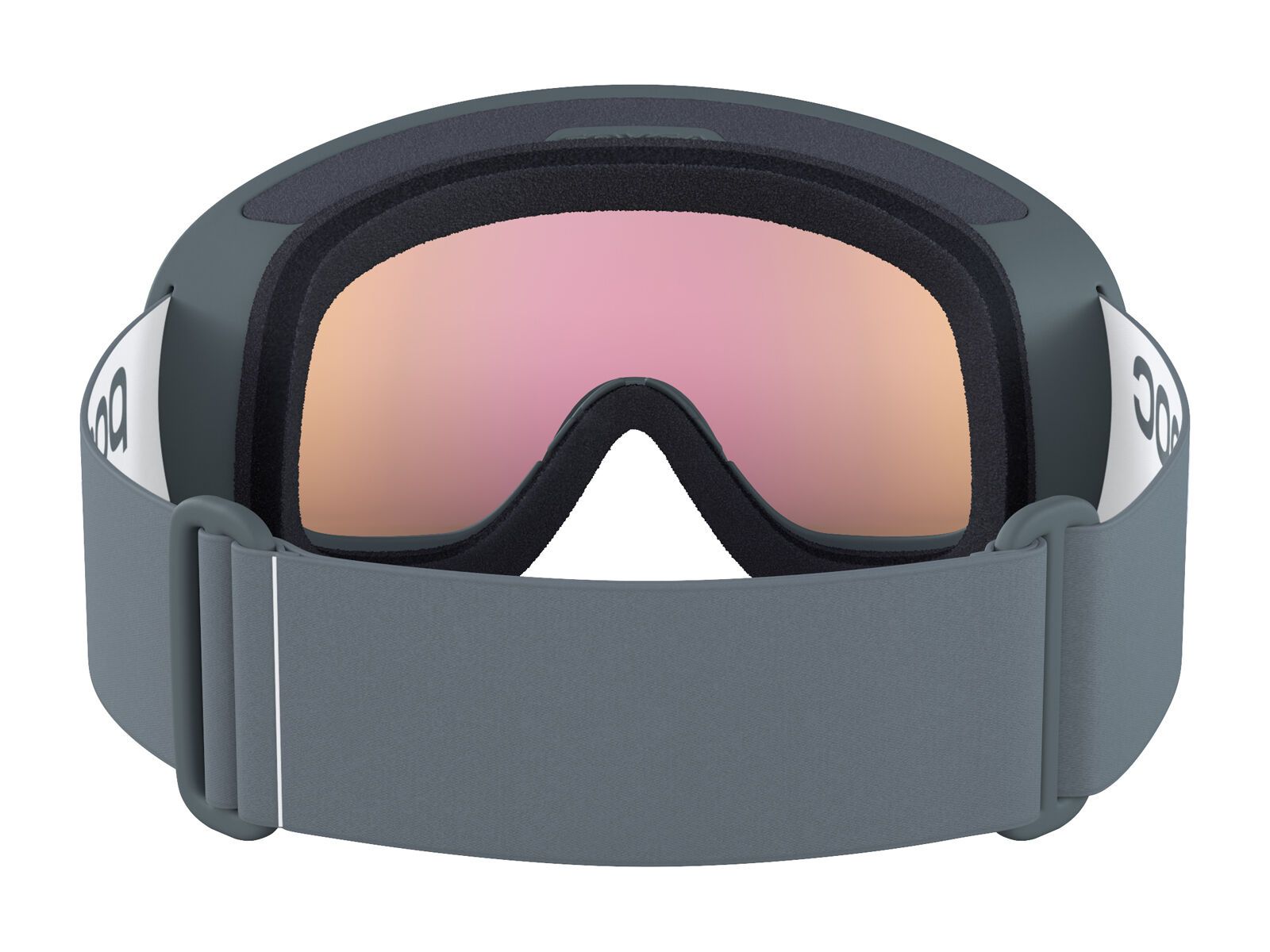 POC Fovea Mid Clarity Spektris Orange, pegasi grey - Bild 4