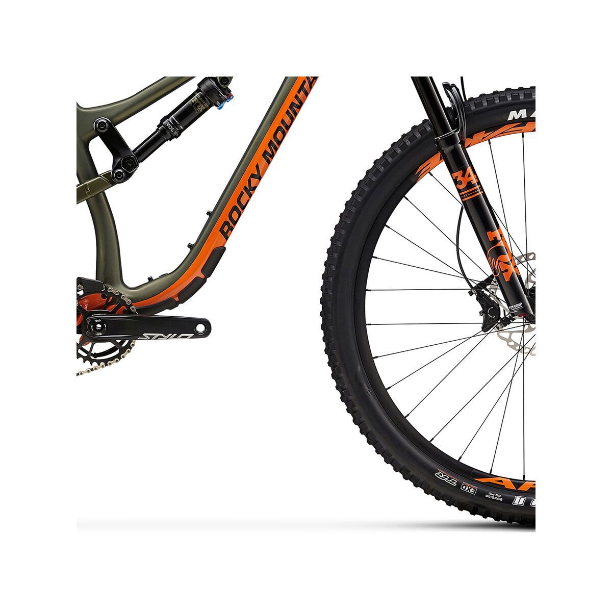 Rocky Mountain Instinct Carbon 50, fox racing orange/tank girl/black in black - Bild 5