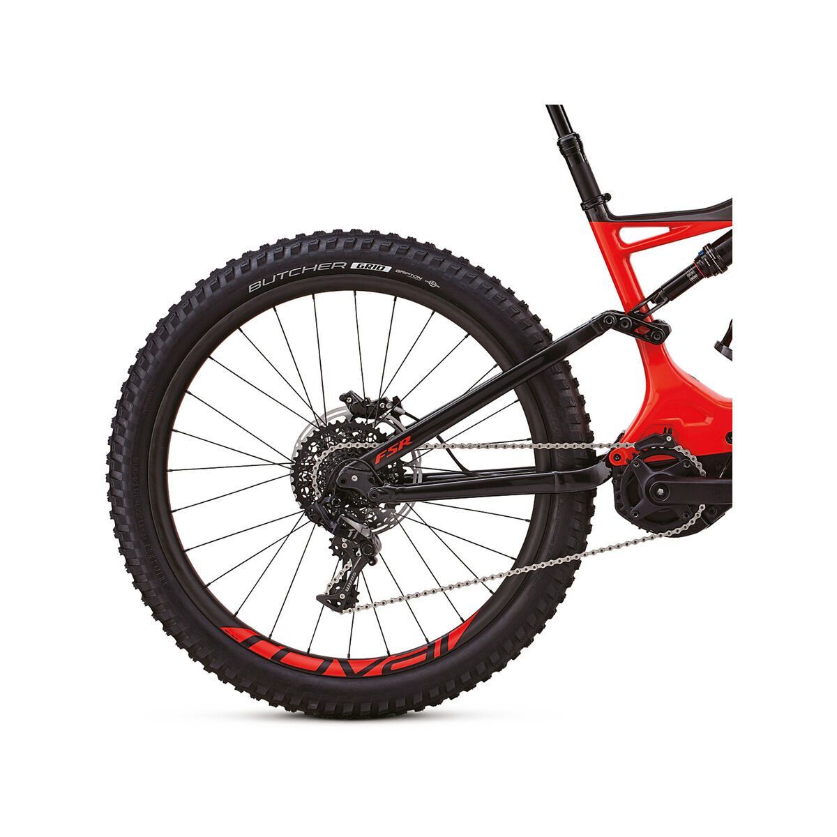 Specialized Turbo Levo FSR Expert Carbon 6Fattie, gloss rocket red/carbon - Bild 6