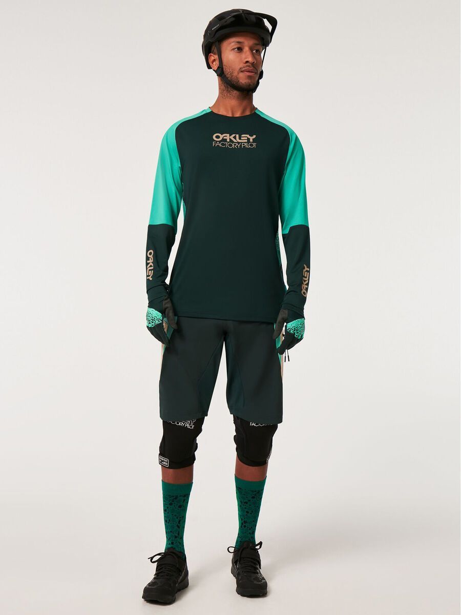 Oakley Factory Pilot MTB LS Jersey II, hunter green - Bild 10
