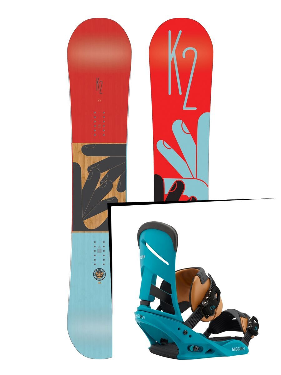 Set: K2 Fastplant 2017 + Burton Mission (1712879S) - Bild 1
