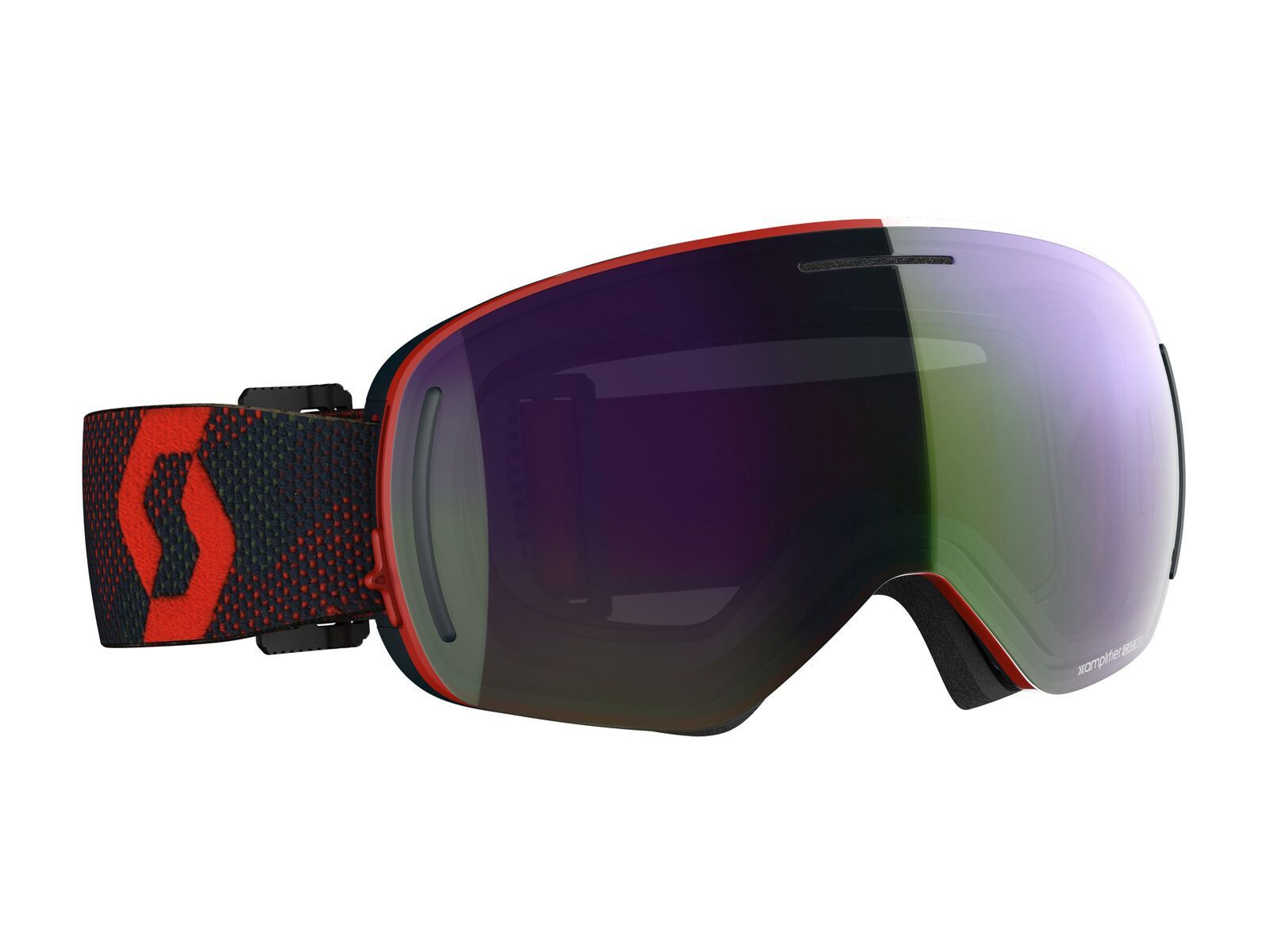 Scott LCG Evo inkl. WS, red blue nights/Lens: enhancer green chrome - Bild 1