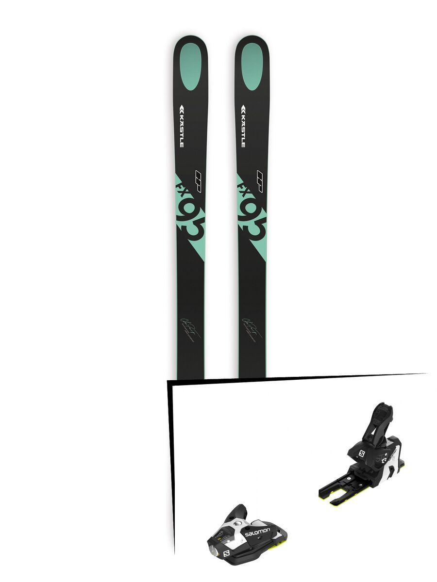 Set: Kästle FX95 HP 2019 + Salomon N STH2 WTR 13 black/white - Bild 1