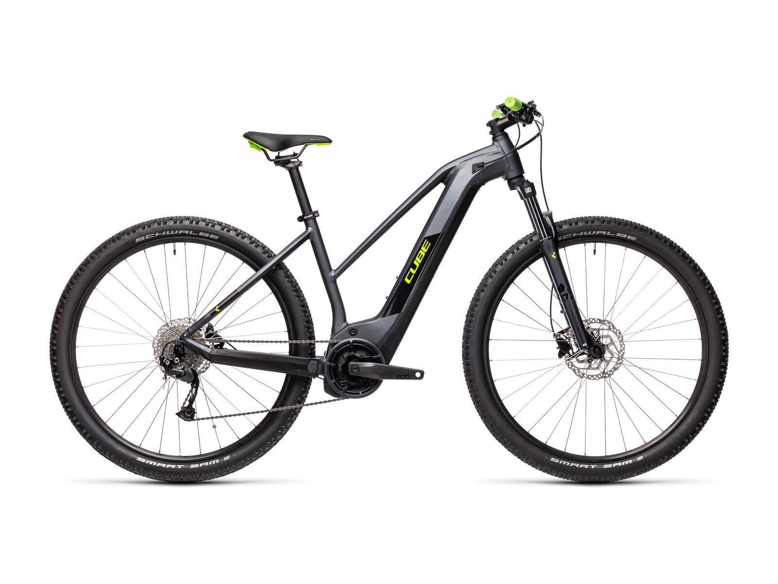 Cube Reaction Hybrid Performance 400 27.5 Trapeze, iridium´n´green - Bild 1