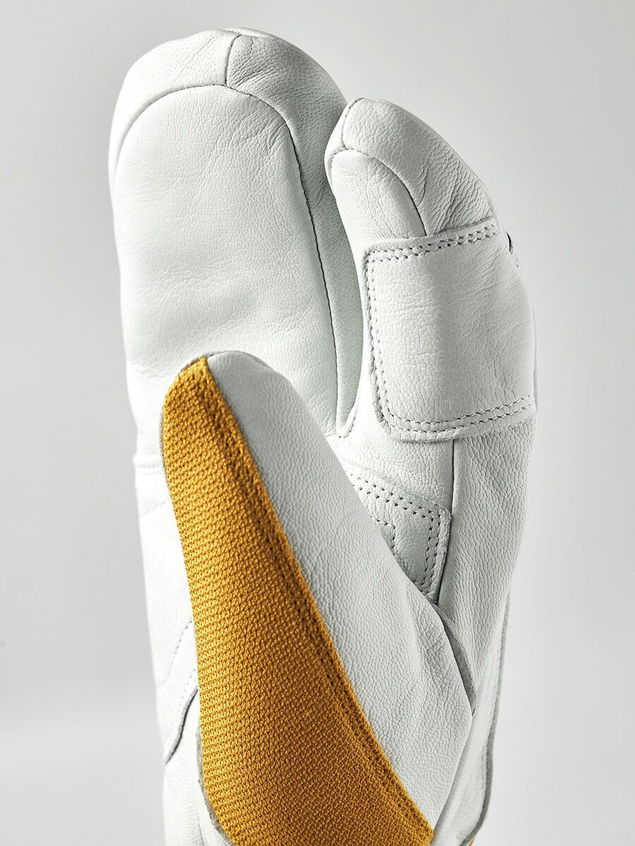 Hestra Army Leather Patrol 3 Finger, mustard - Bild 2