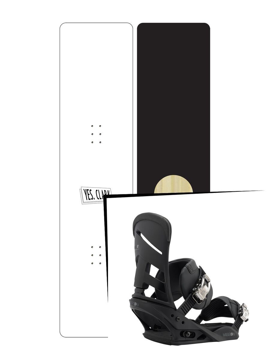Set: Yes The Clark 2019 + Burton Mission black - Bild 1