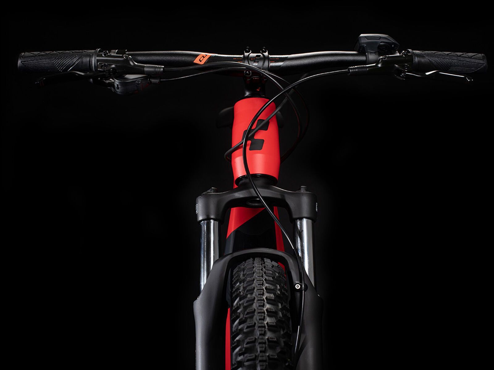 Cube Reaction Hybrid ONE 27.5, red´n´orange - Bild 6