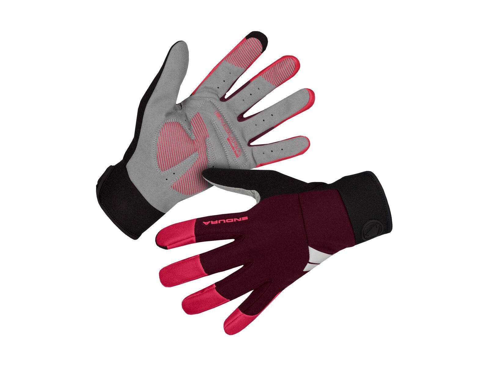 Endura Damen Windchill Handschuh, aubergine - Bild 1