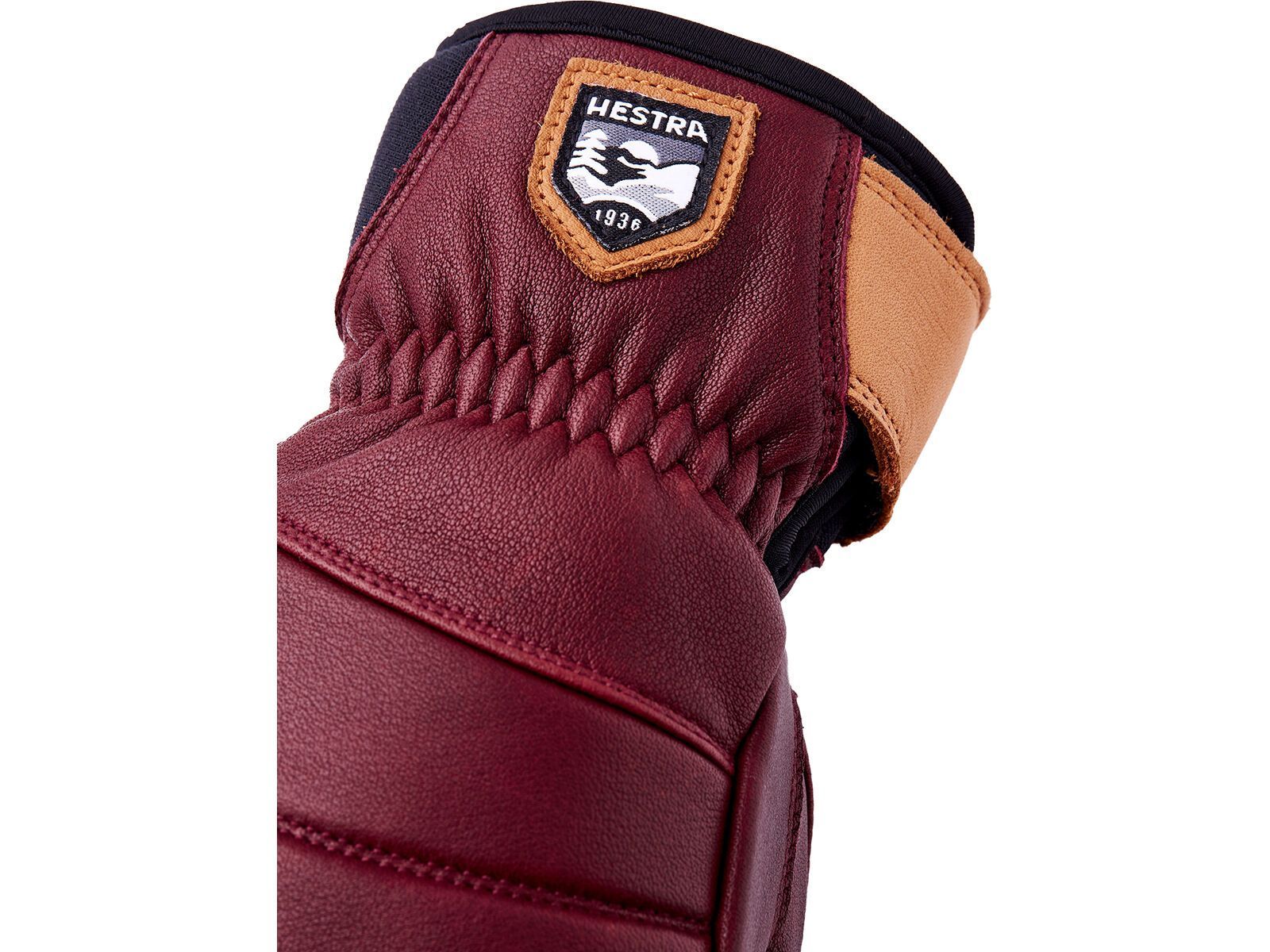 Hestra Women´s Fall Line 5 Finger, bordeaux - Bild 4