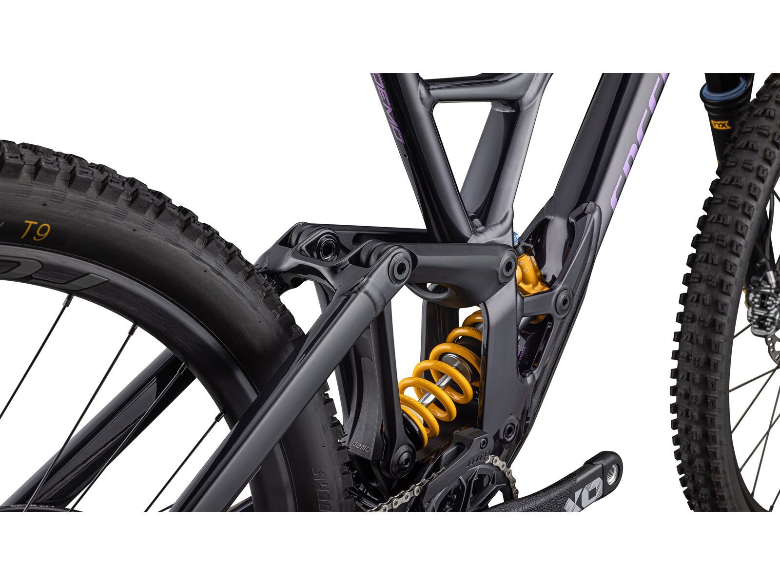 Specialized Demo Race, midnight shadow/metallic fade/violet ghost pearl - Bild 8