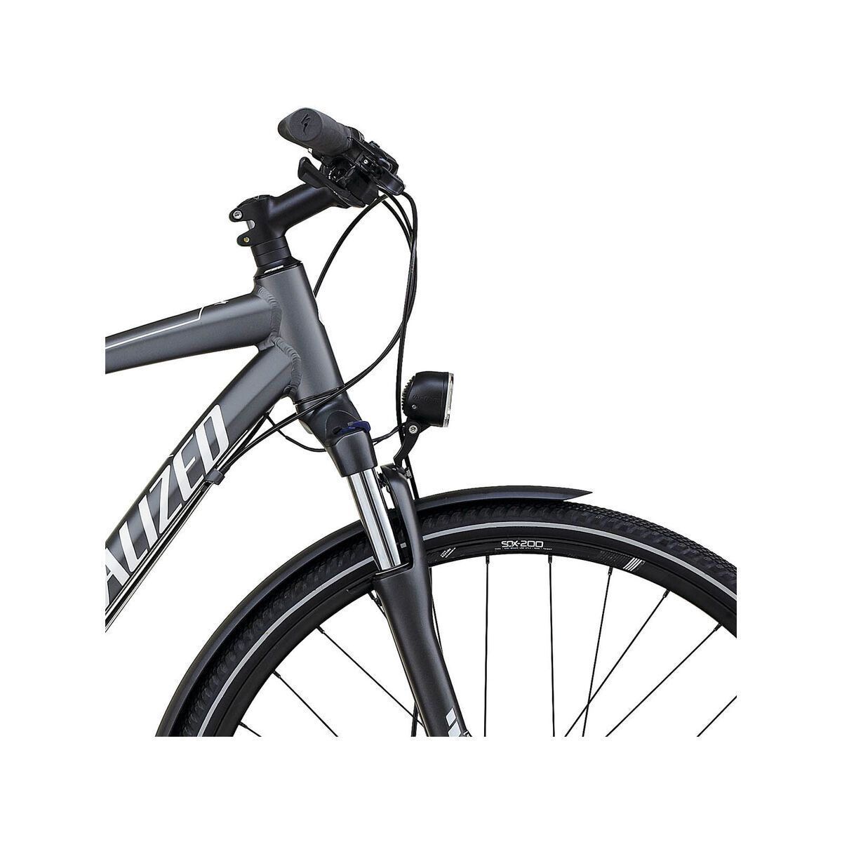 Specialized Crossover Elite Disc, Graphite/White/Charcoal - Bild 5