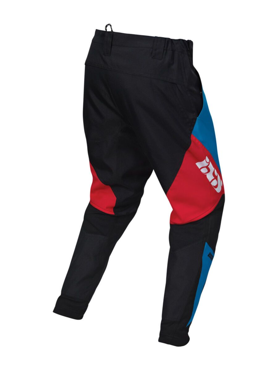 IXS Vertic 6.2 Kids DH Pants, petrol-red-black - Bild 2