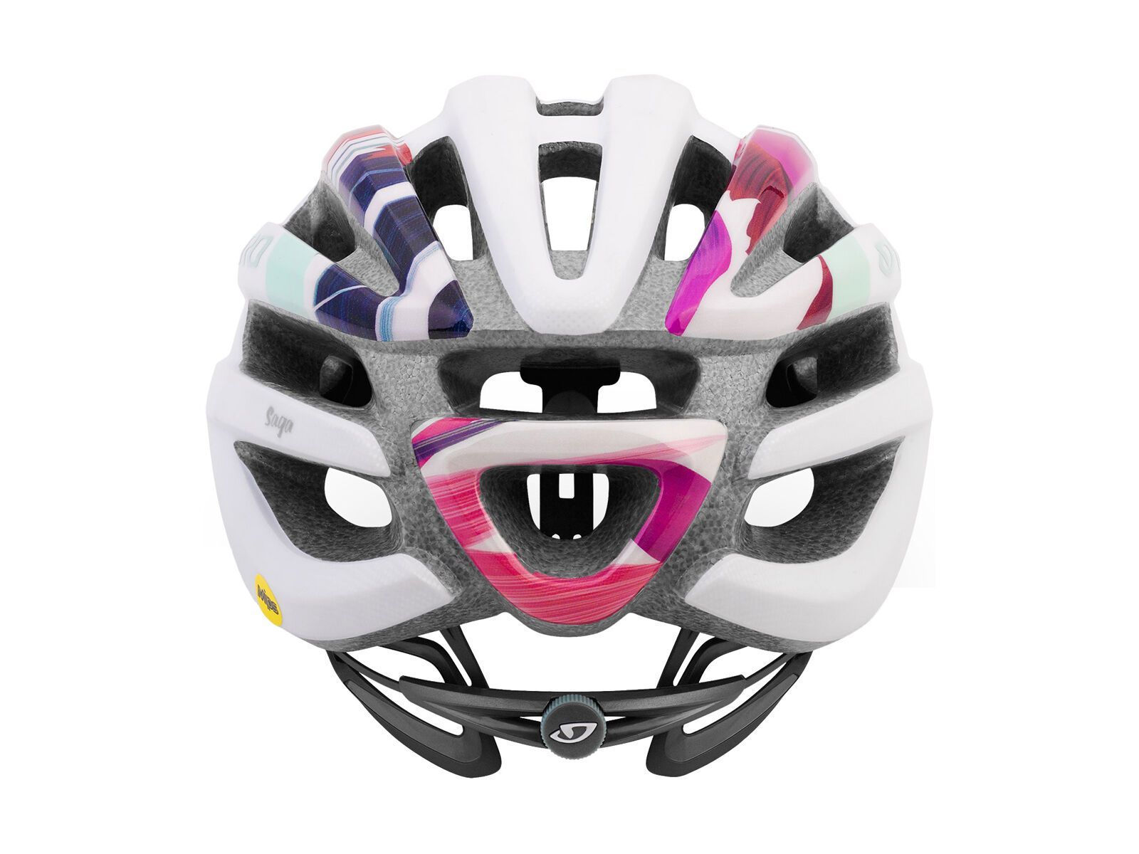 Giro Saga MIPS, mat white floral - Bild 3