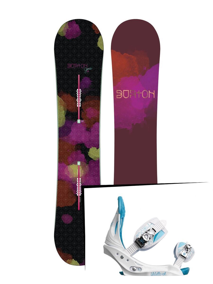 Set: Burton Genie 2015 +  Stiletto EST (364562S) - Bild 1