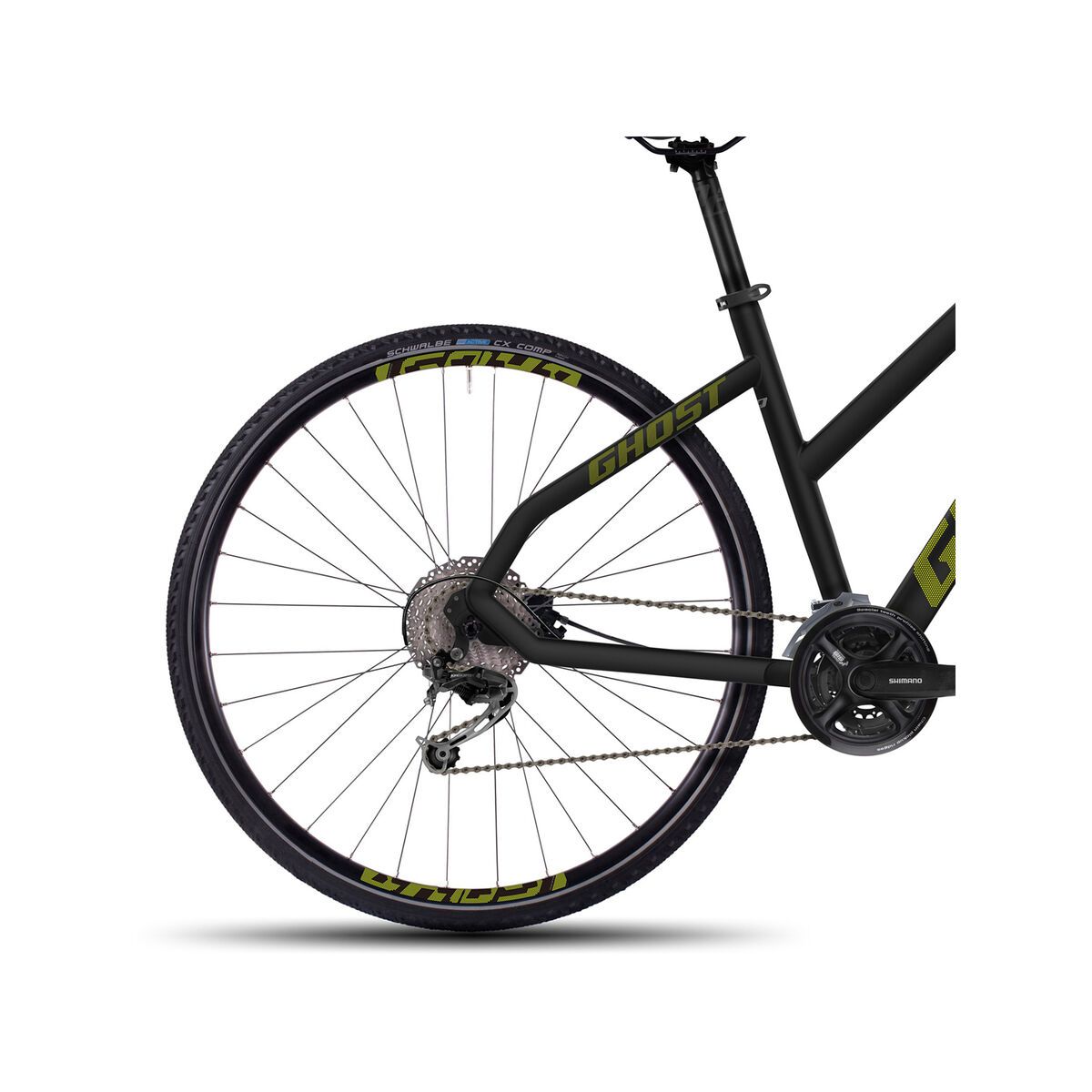 Ghost Square Cross 4 Miss, black/limegreen - Bild 4