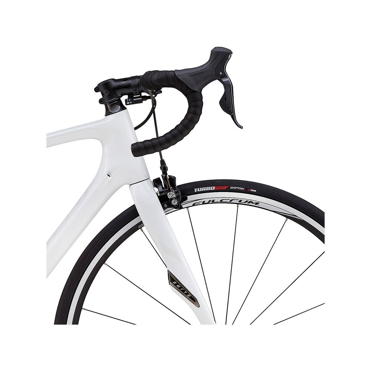 Specialized Ruby Comp Ultegra Di2, gloss metallic white/white - Bild 5