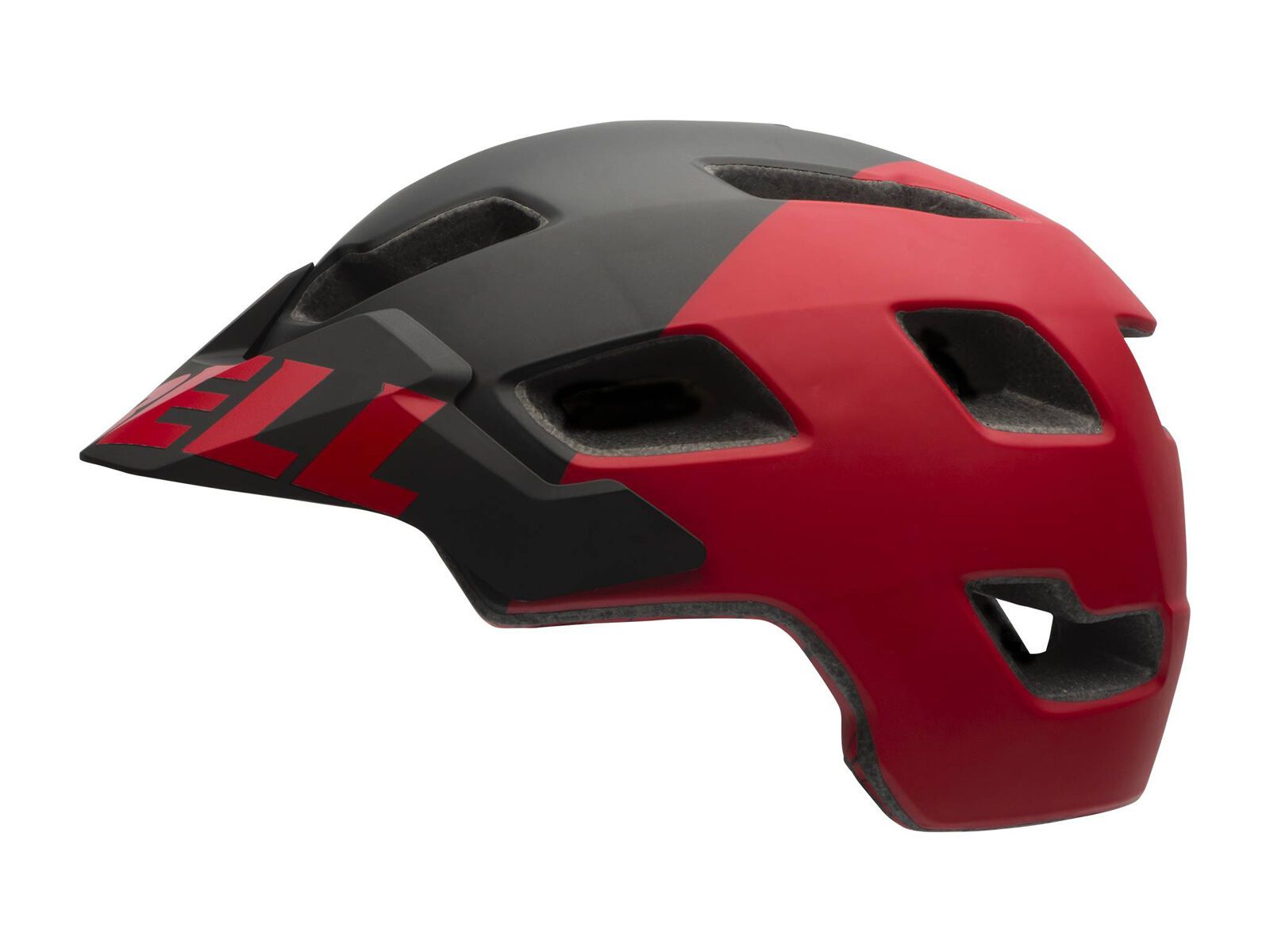 Bell Stoker, matte black/red aggression - Bild 1