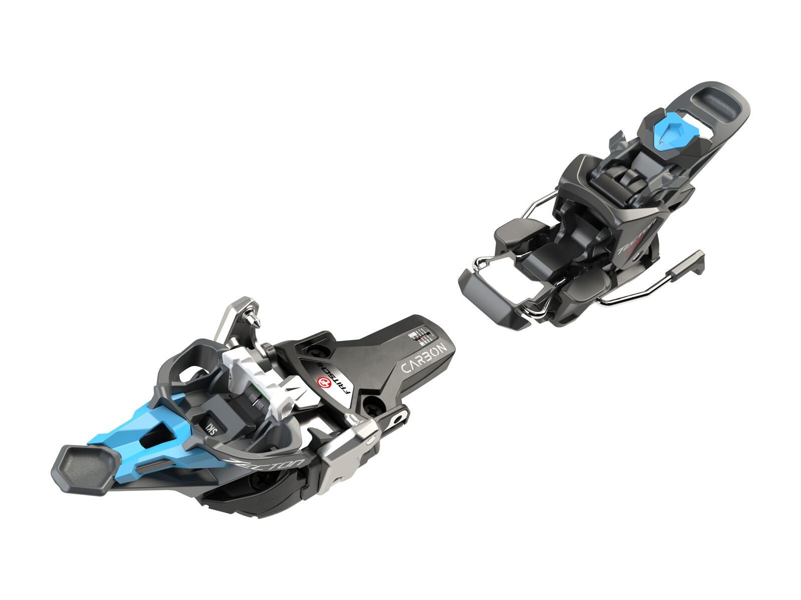 Fritschi Tecton 13 - 100 mm, ice-blue/yellow green/black - Bild 1