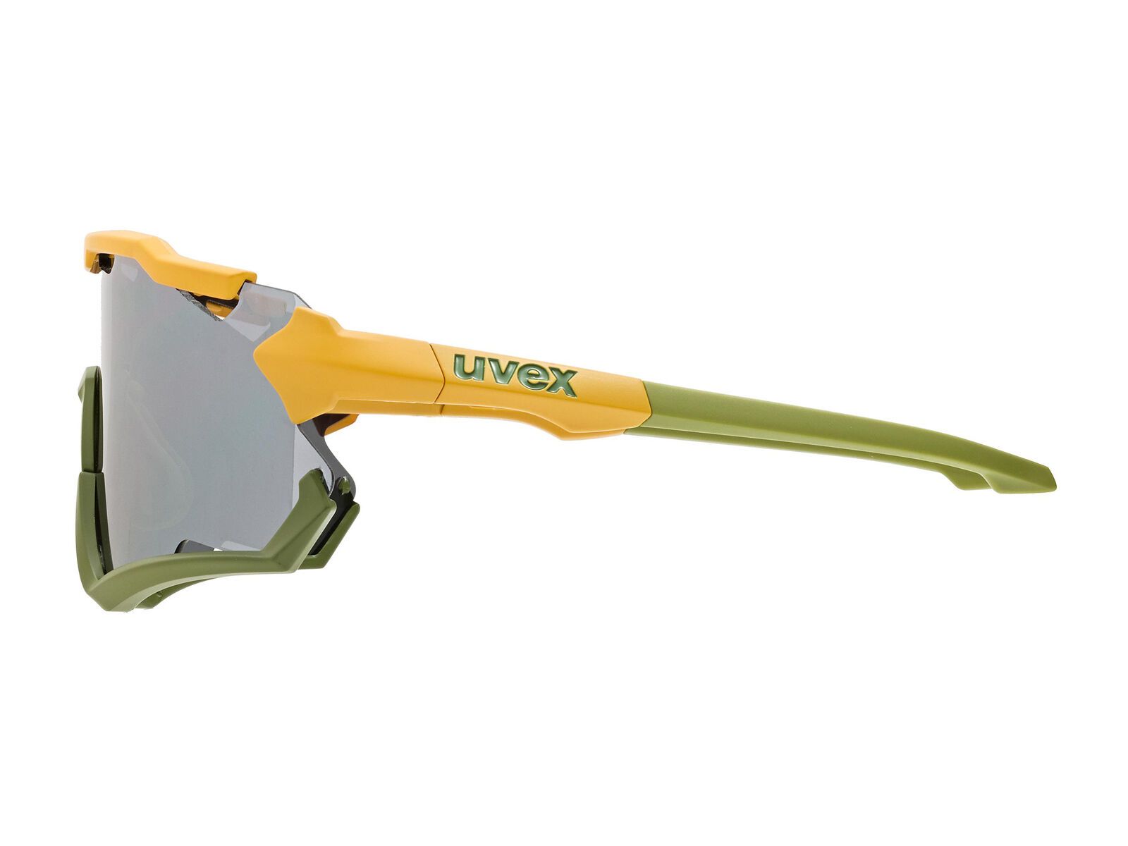uvex sportstyle 228 Mirror Silver, mustard olive mat - Bild 2