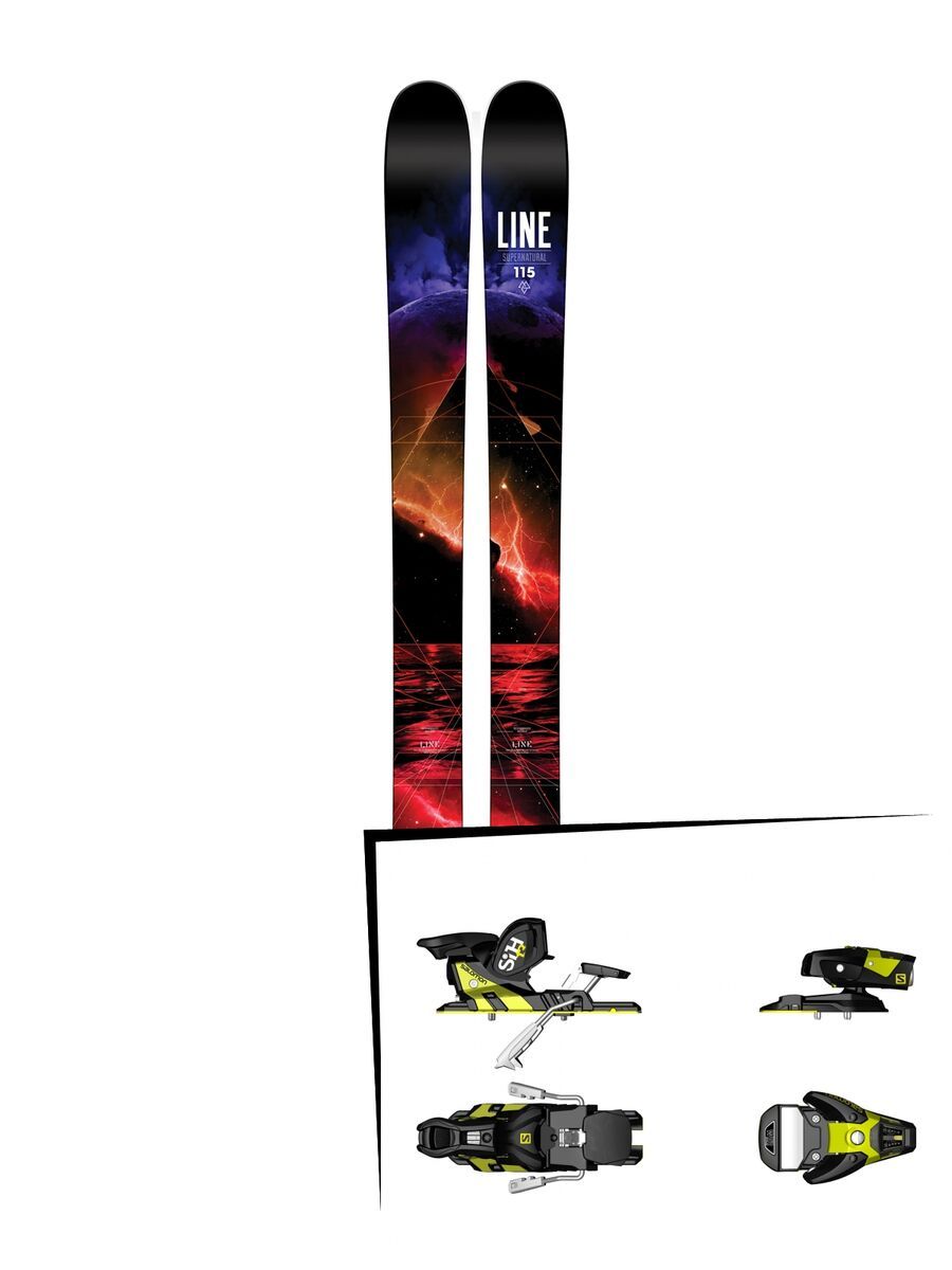 Line Set: Supernatural 115 2016 + Salomon STH2 WTR 13 - Bild 1
