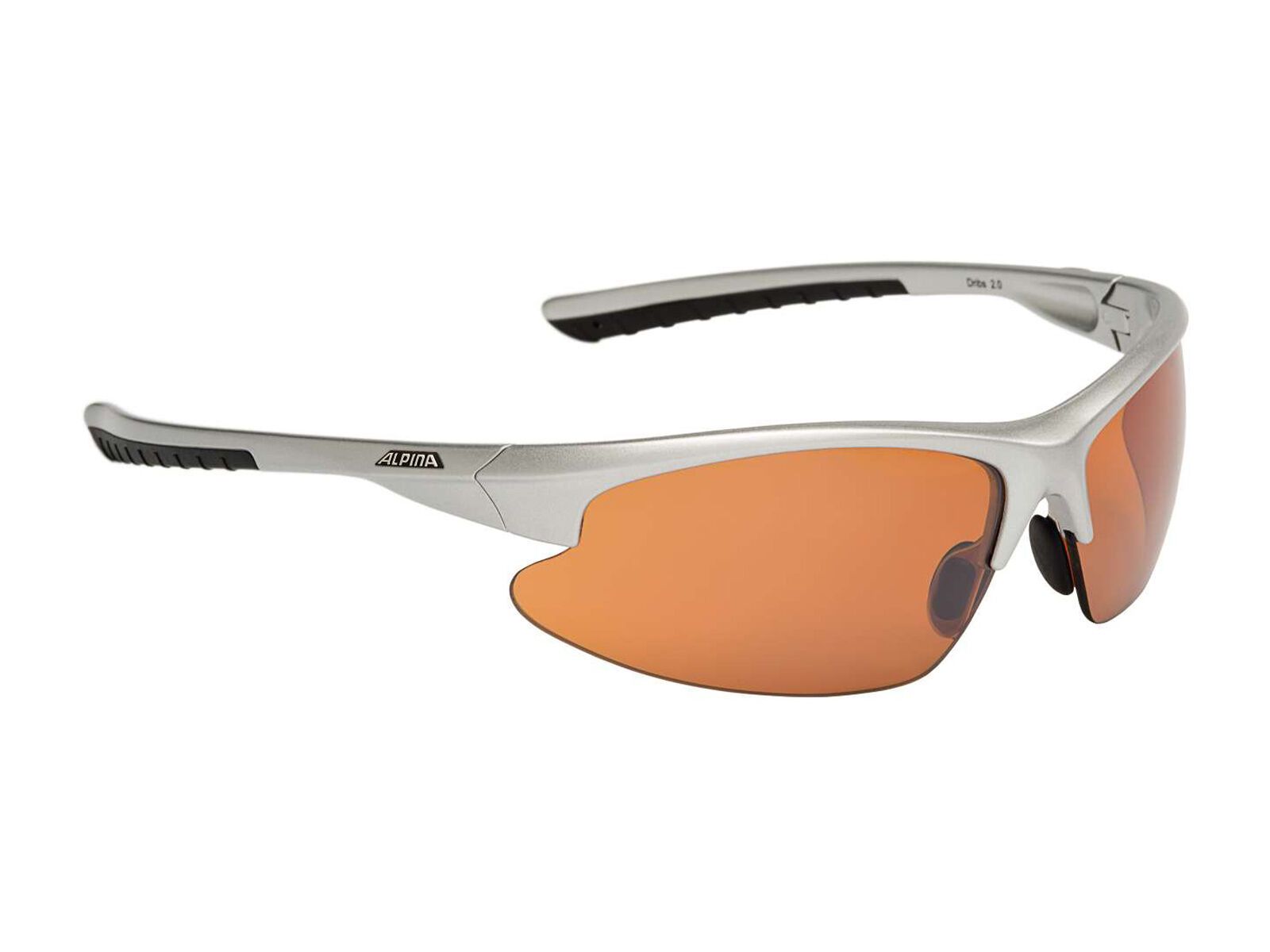 Alpina Dribs 2.0, silver/Lens: ceramic mirror orange - Bild 1