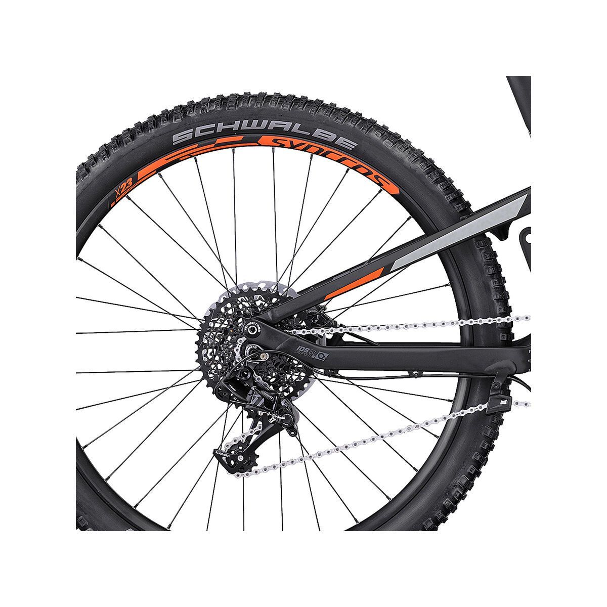 Scott Genius LT 710, black/grey/orange - Bild 4