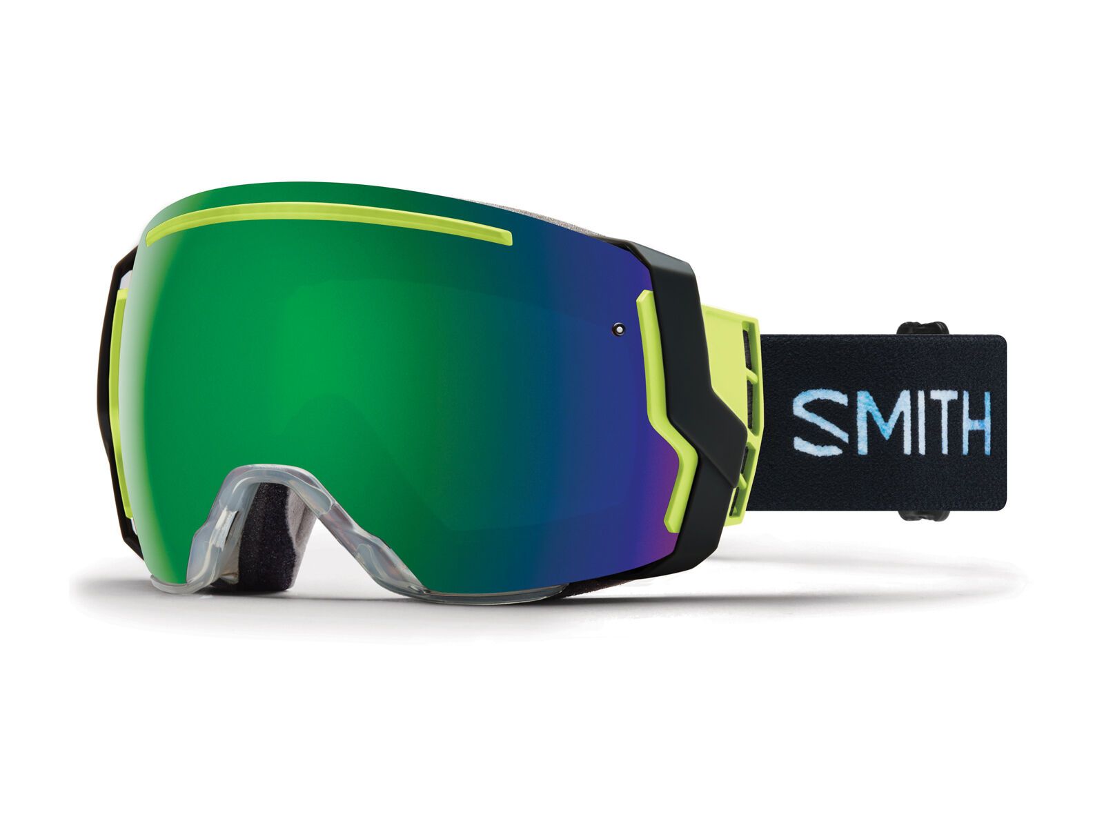 Smith I/O 7 inkl. Wechselscheibe, squall/Lens: sun green mirror chromapop/storm rose flash - Bild 1