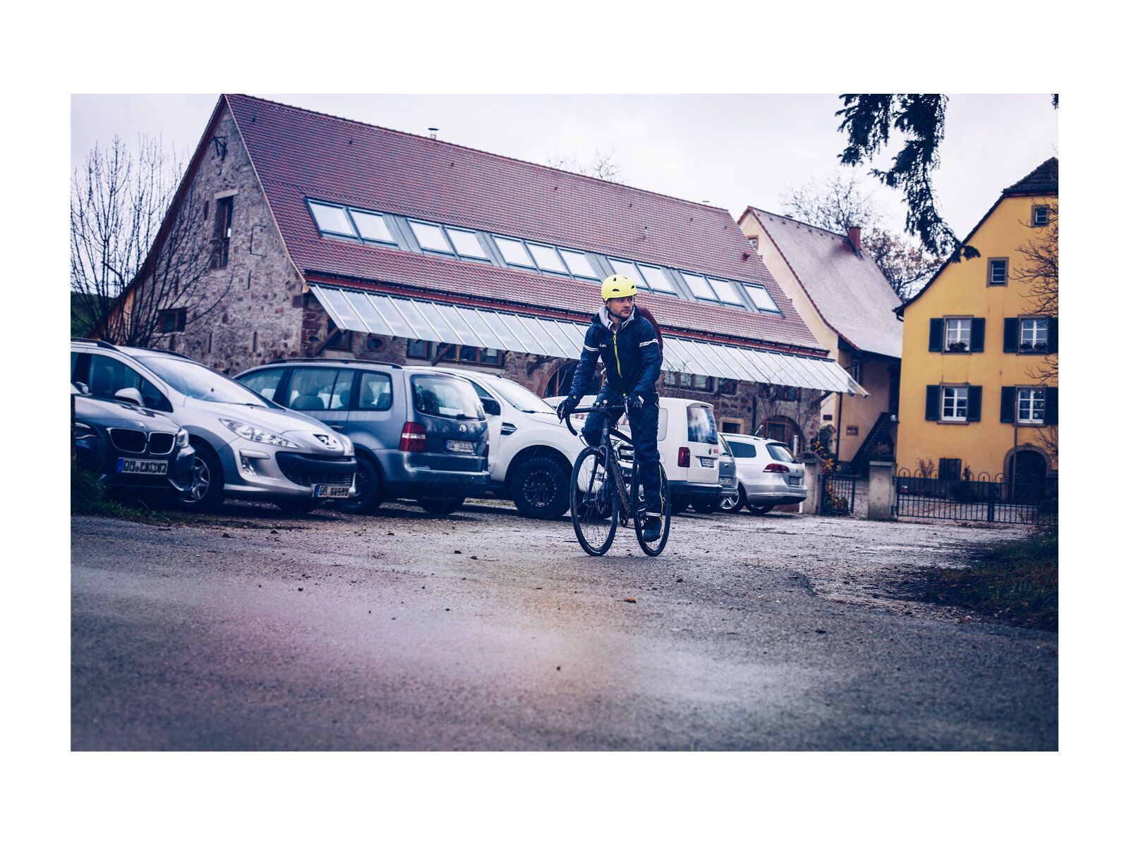 dirtlej CommuteSuit Road Edition, navyblau/lime - Bild 5