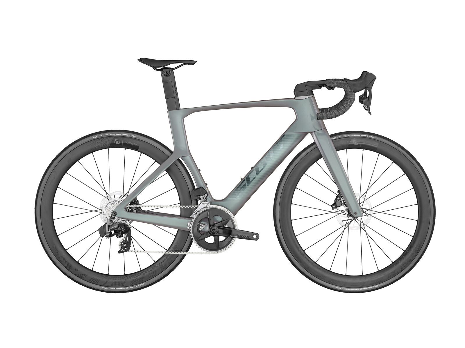 Scott Foil RC 20, prism grey green | BIKER-BOARDER.DE