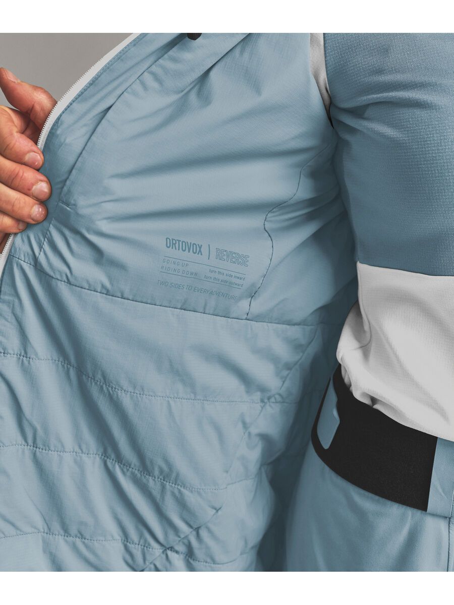 Ortovox Ortler Metawool 60 Rev Jacket W, white tea - Bild 10