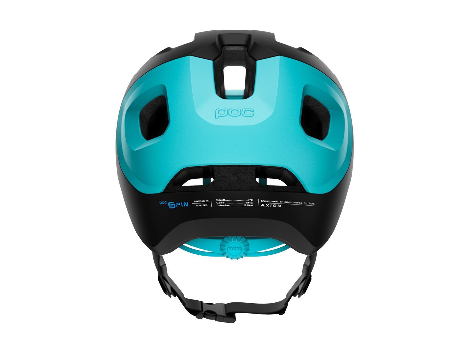 POC Axion SPIN, uranium black/kalkopyrit blue matt - Bild 3