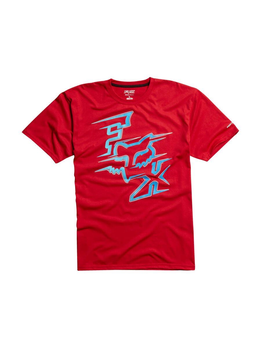 Fox Voltcano Tech Tee, red - Bild 1