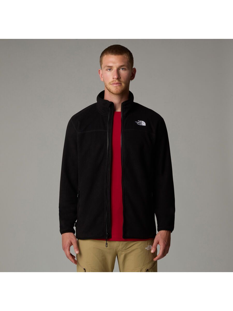 The North Face Men’s 100 Glacier Full Zip, tnf black/npf - Bild 4