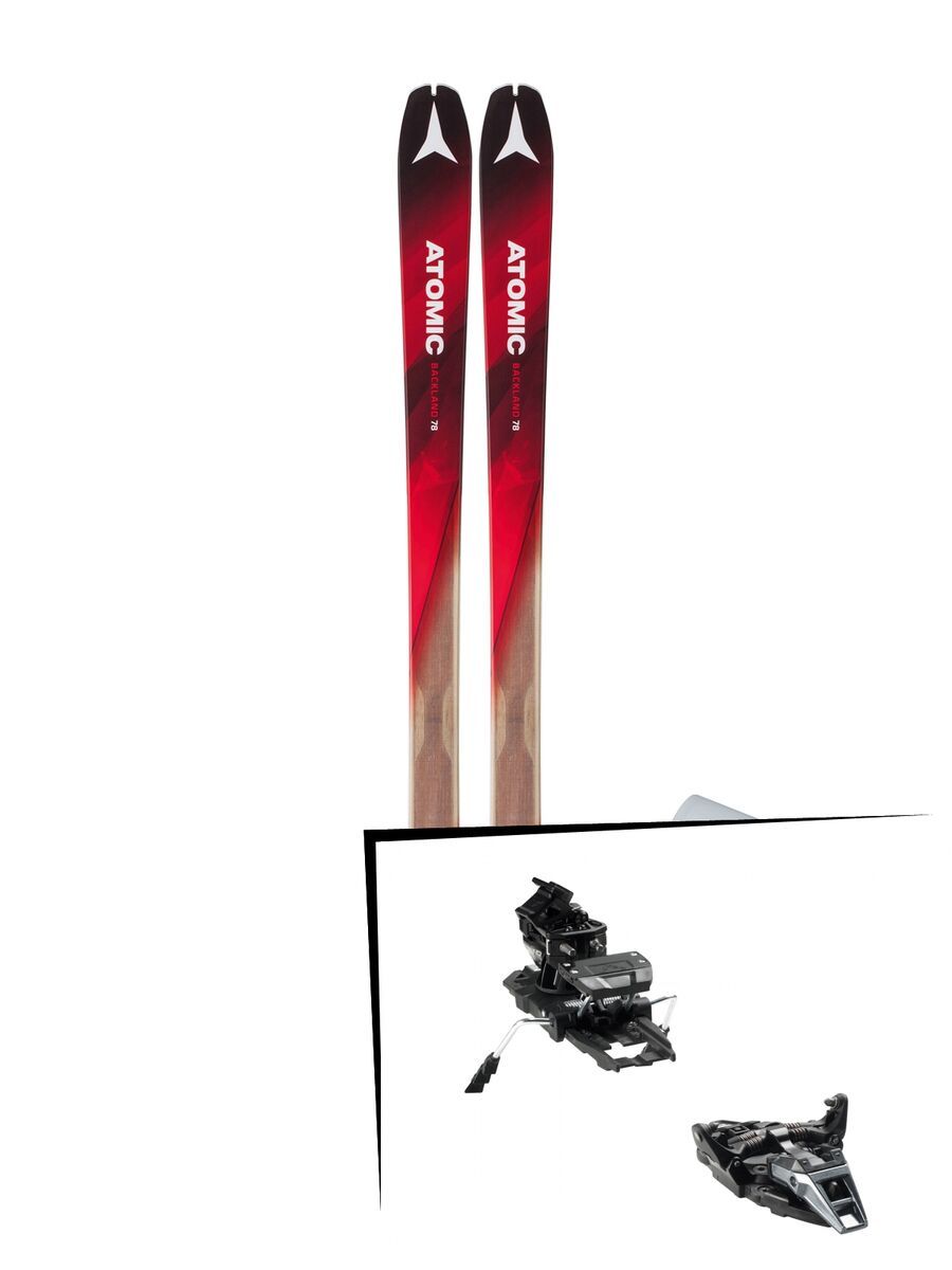 Set: Atomic Backland 78 + Skin 2018 + Dynafit ST Rotation 10 black - Bild 1