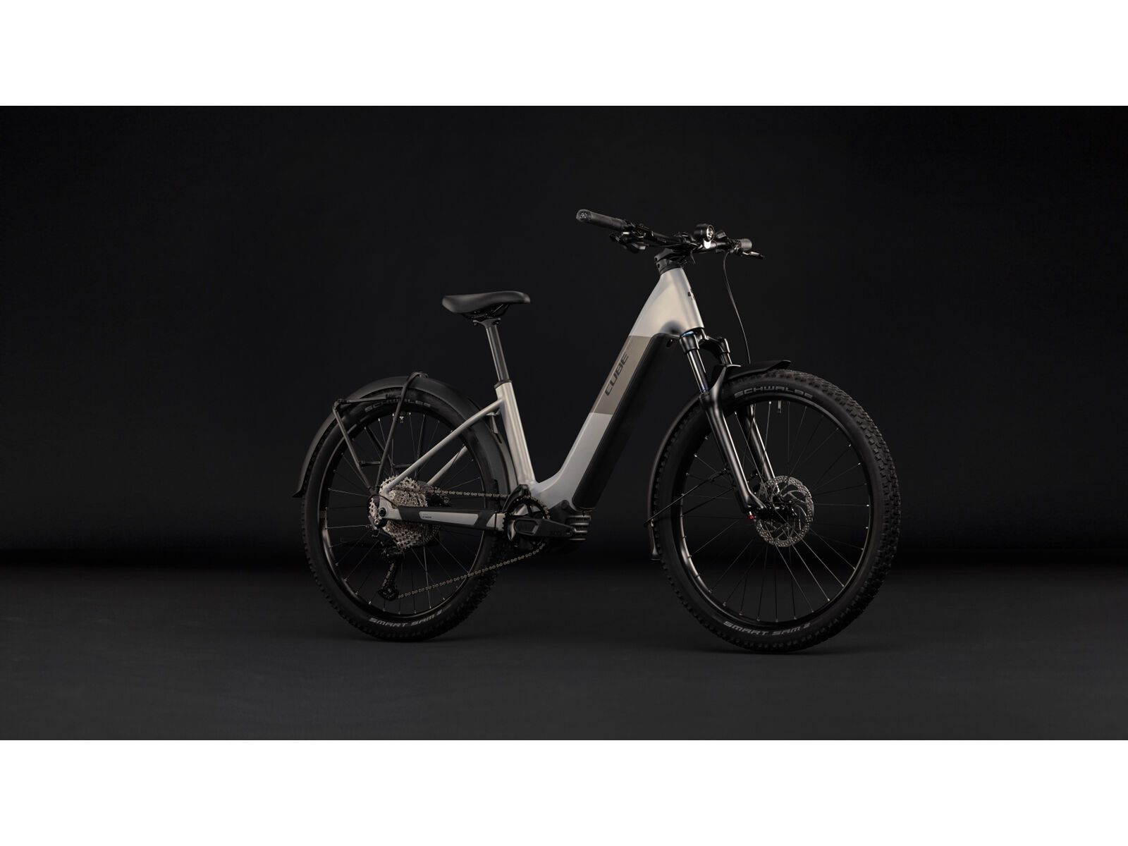 Cube Reaction Hybrid One 720 FE Easy Entry 27.5, pearlsilver´n´chrome - Bild 7