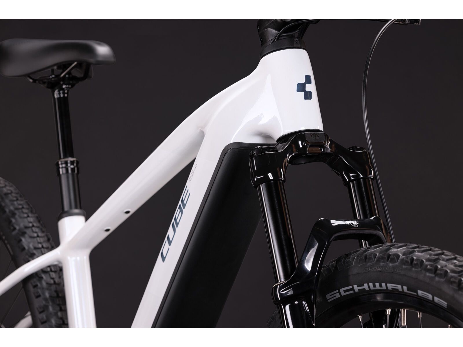 Cube Reaction Hybrid Race 800 29, snow´n´black - Bild 6