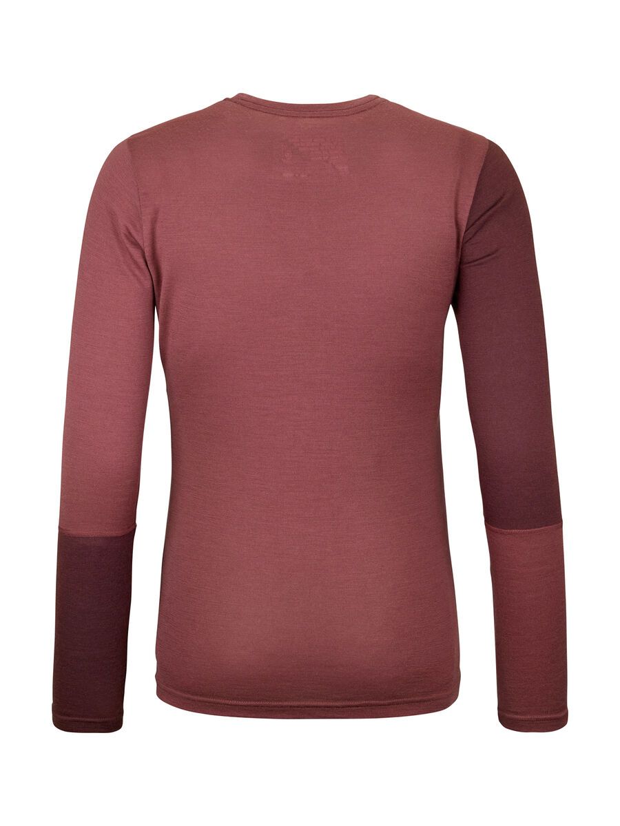 Ortovox 185 Rock'n'wool Long Sleeve W, mountain rose - Bild 2