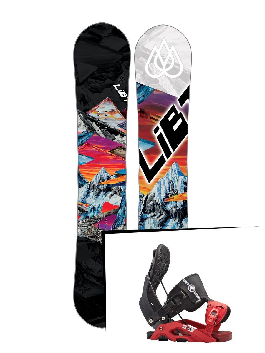 Set: Lib Tech T-Rice Pro 2017 + Flow Nexus (1513160S) - Bild 1