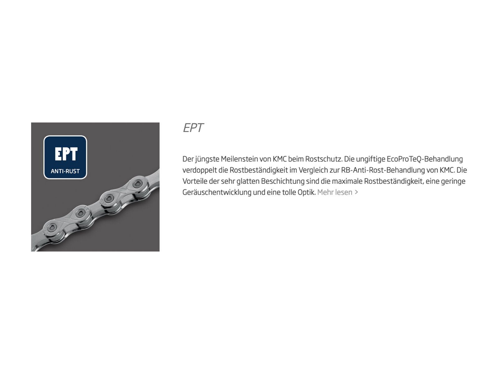 KMC X10 EPT - 10-fach, 114 Glieder, silver - Bild 4