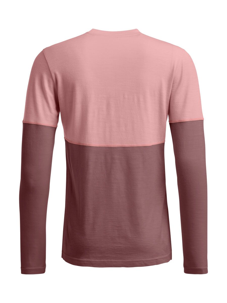 Ortovox 185 Rock'n'wool Long Sleeve W, dusk rose - Bild 2