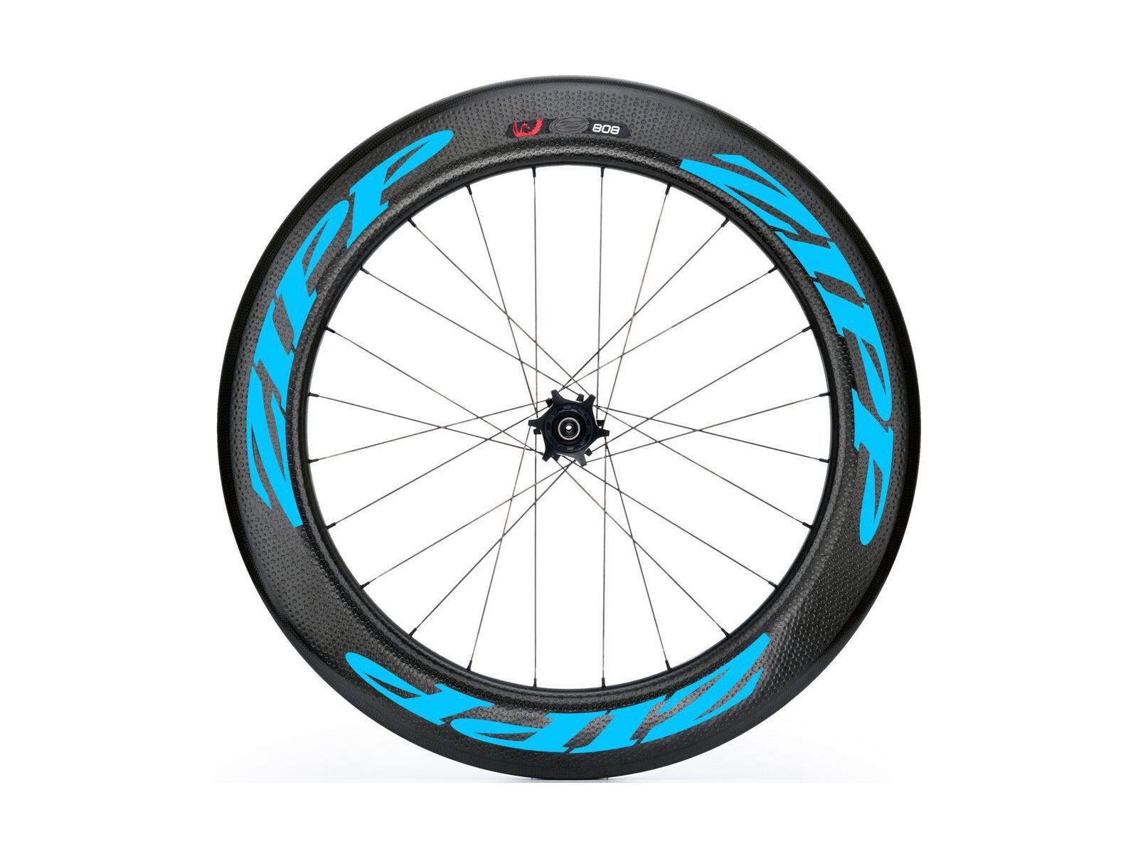Zipp 808 Firecrest Carbon Clincher Disc-brake, schwarz/blau - Bild 1