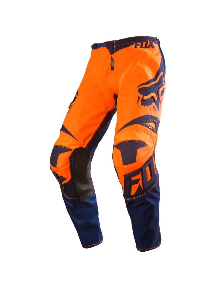 Fox 180 Youth Race Pant, orange blue - Bild 1