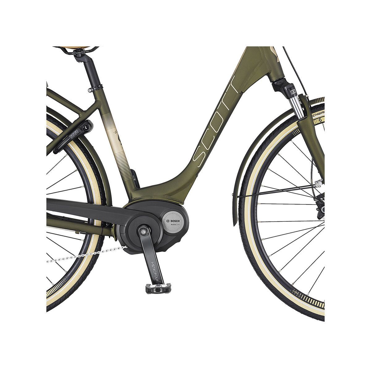 Scott E-Sub Active Unisex, dark green - Bild 3